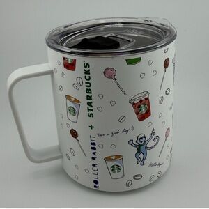 Starbucks X Roller Rabbit White Mug Holiday Printed Mug MIIR
